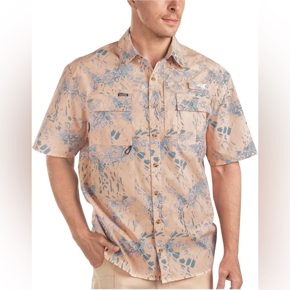 KastKing ReKon Men's Fishing Shirts, Well Made, Quick-Dry